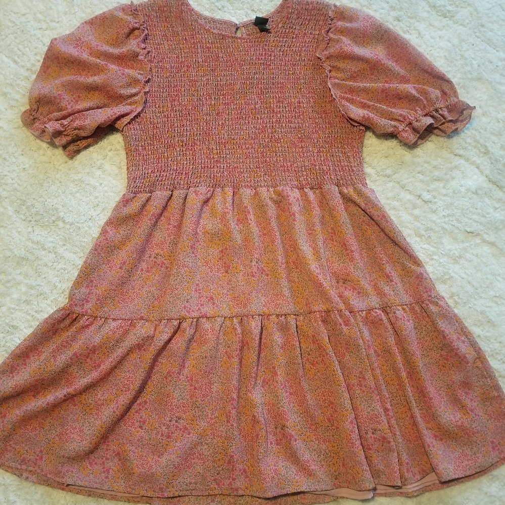 Wild Fable pink flowery dress